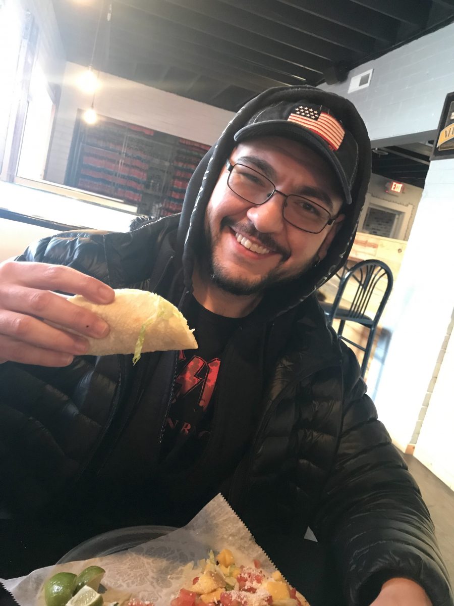 Chilla is ready for tacos