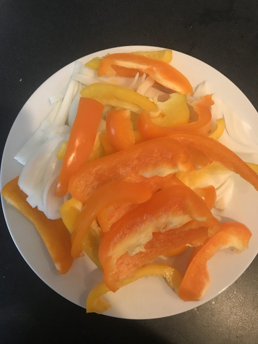 Peppers and Onions