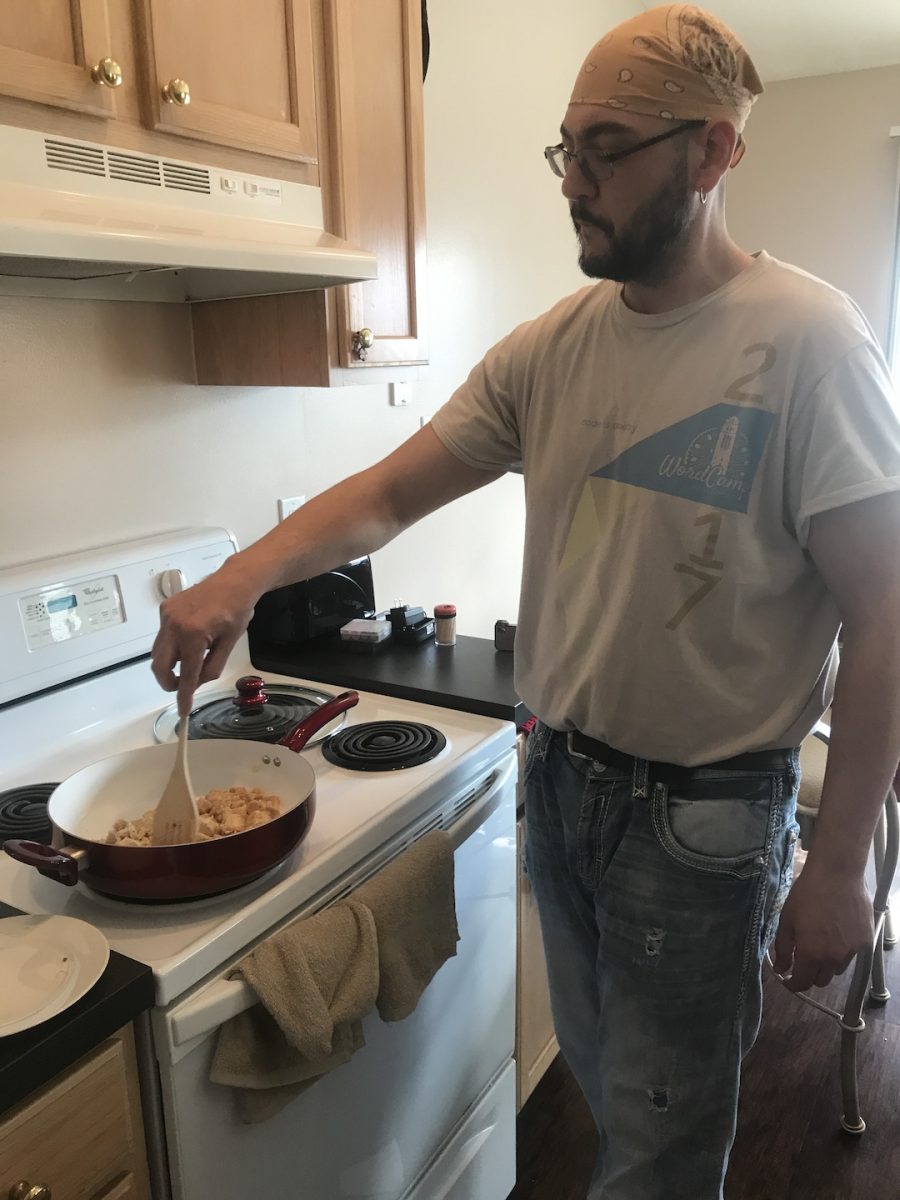 Chilla Stirring Chicken